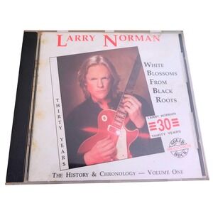 Larry Norman White Blossoms From Black Roots CD 1988 Solid Rock Records Rare CCM